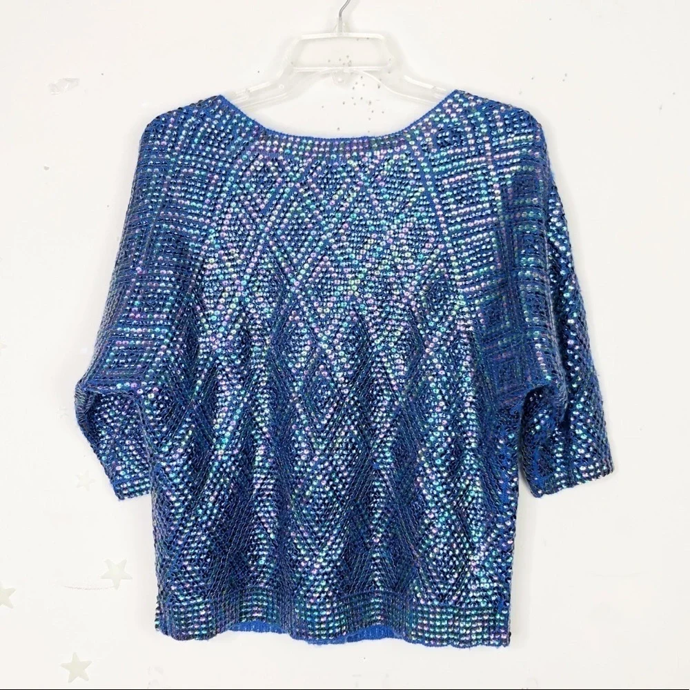 Free people pop star sequined cardigan